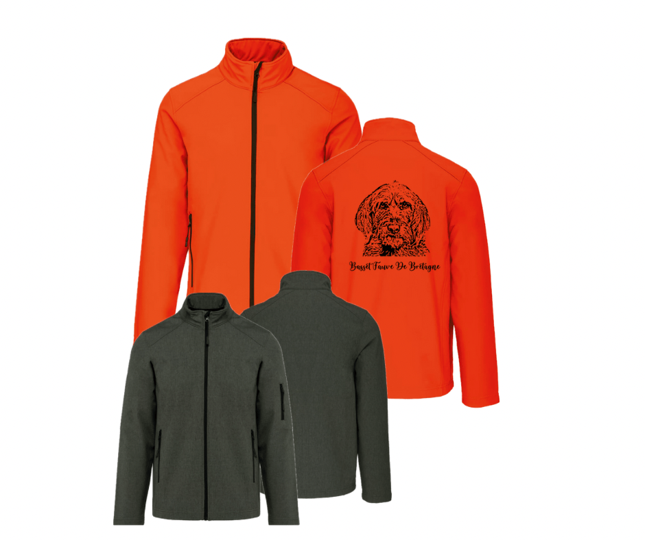 Veste Softshell Basset Fauve De Bretagne