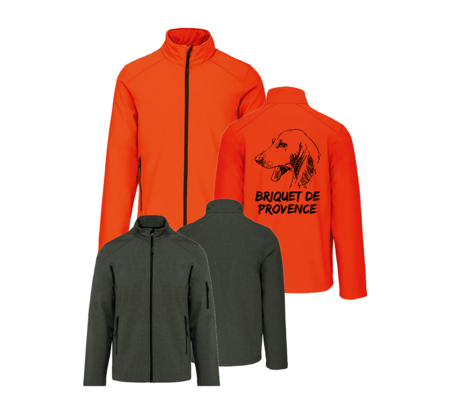 Veste Softshell Briquet De Provence